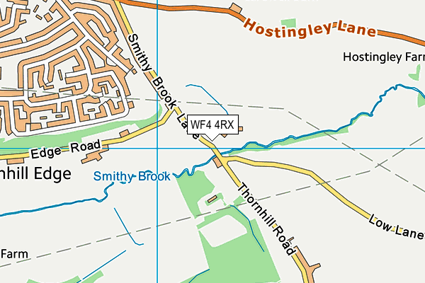 WF4 4RX map - OS VectorMap District (Ordnance Survey)