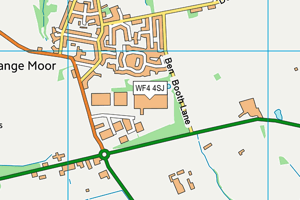 WF4 4SJ map - OS VectorMap District (Ordnance Survey)