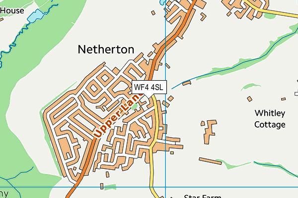 WF4 4SL map - OS VectorMap District (Ordnance Survey)