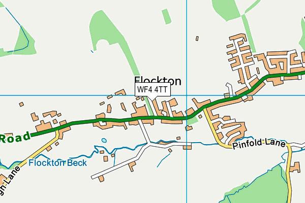Map of THORNTON MEAD LIMITED at district scale
