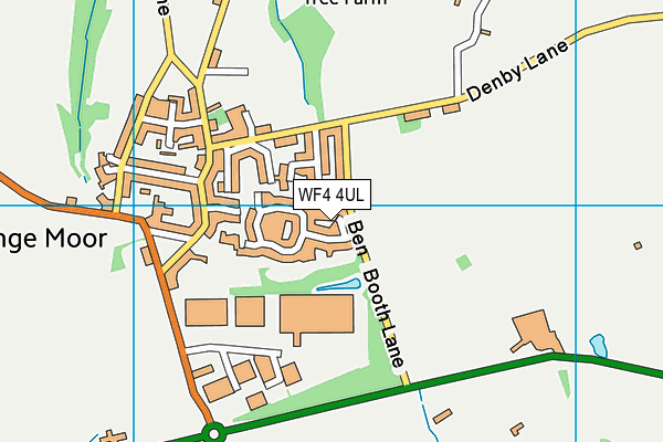 WF4 4UL map - OS VectorMap District (Ordnance Survey)