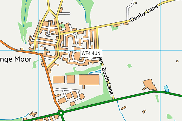 WF4 4UN map - OS VectorMap District (Ordnance Survey)