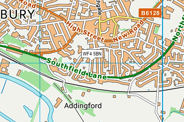 WF4 5BN map - OS VectorMap District (Ordnance Survey)