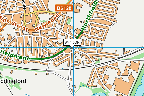 WF4 5DR map - OS VectorMap District (Ordnance Survey)