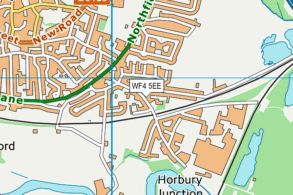 WF4 5EE map - OS VectorMap District (Ordnance Survey)