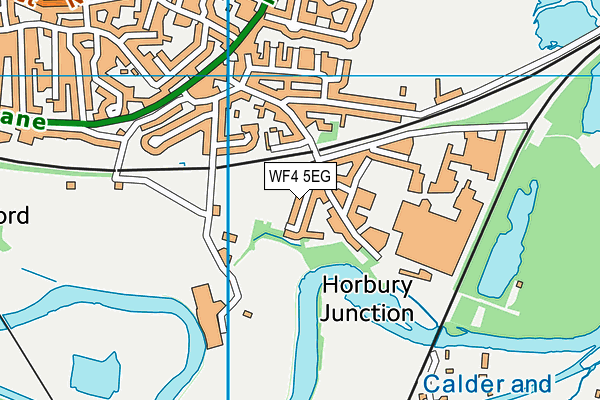 WF4 5EG map - OS VectorMap District (Ordnance Survey)