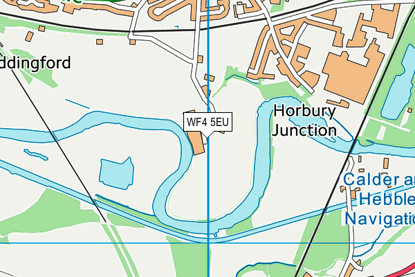 WF4 5EU map - OS VectorMap District (Ordnance Survey)