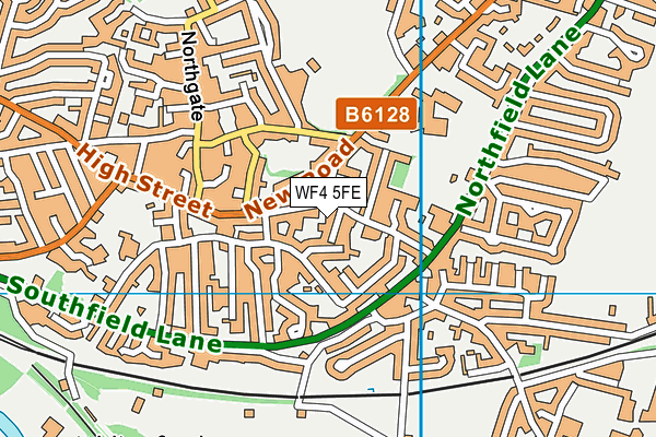 WF4 5FE map - OS VectorMap District (Ordnance Survey)