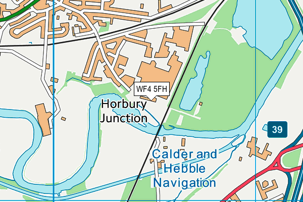 Map of CENTRAL FIELDWORK LTD at district scale