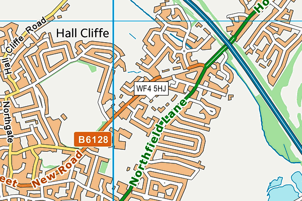 WF4 5HJ map - OS VectorMap District (Ordnance Survey)