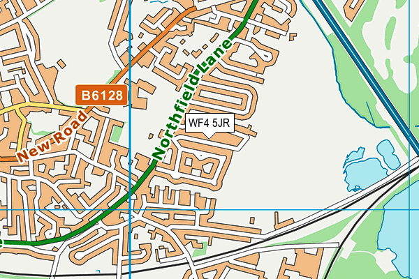 WF4 5JR map - OS VectorMap District (Ordnance Survey)