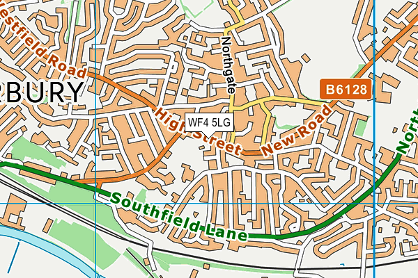 WF4 5LG map - OS VectorMap District (Ordnance Survey)