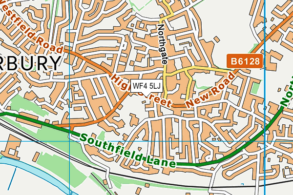 WF4 5LJ map - OS VectorMap District (Ordnance Survey)