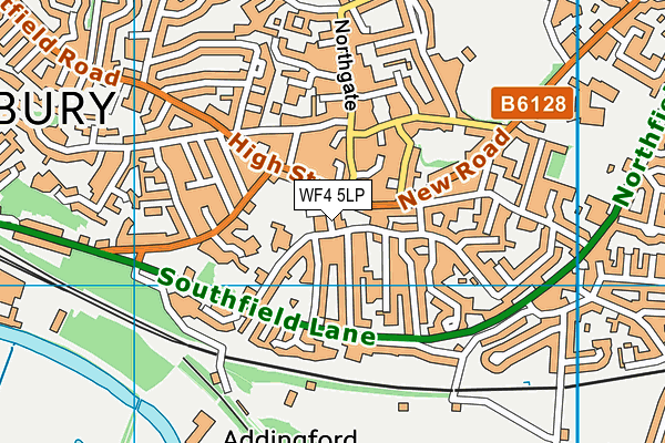 WF4 5LP map - OS VectorMap District (Ordnance Survey)