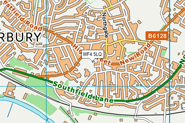 WF4 5LQ map - OS VectorMap District (Ordnance Survey)