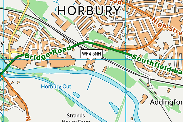 WF4 5NH map - OS VectorMap District (Ordnance Survey)