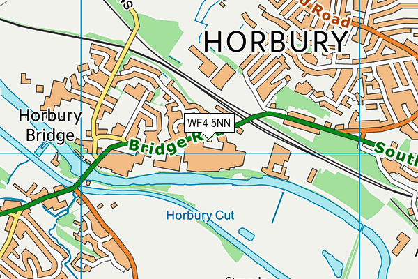 Map of HORBURY ROOMS LIMITED at district scale