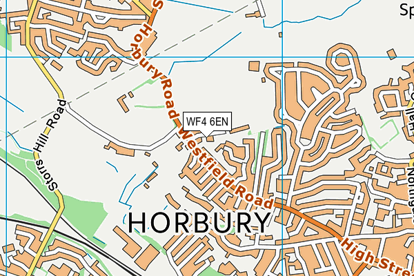 Green Park Horbury map (WF4 6EN) - OS VectorMap District (Ordnance Survey)