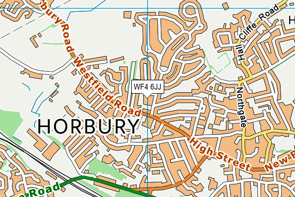 WF4 6JJ map - OS VectorMap District (Ordnance Survey)