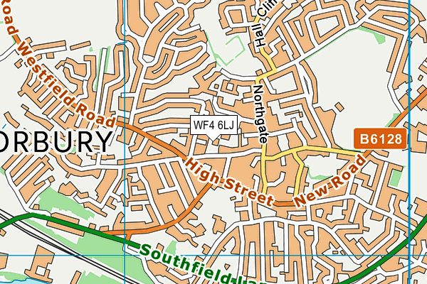 WF4 6LJ map - OS VectorMap District (Ordnance Survey)