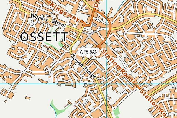 Map of MAPLE ELECTRICAL SUPPLIES (OSSETT) LIMITED at district scale