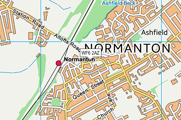 Map of NORMANTON LEGAL LTD at district scale