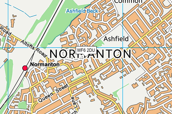 Map of NUYOU BEAUTY.NORMANTON LIMITED at district scale