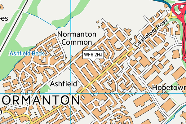 Map of SFE ELECTRICAL (NORMANTON) LTD at district scale