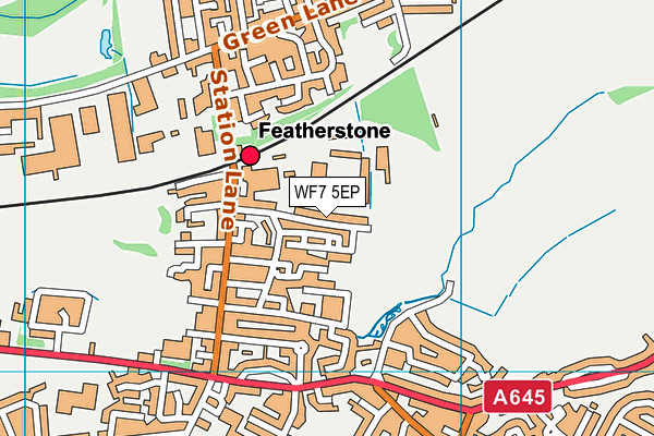 Map of DALTON HOUSING CIC at district scale