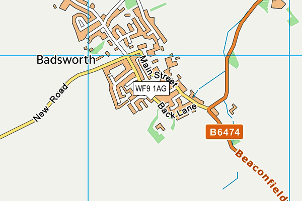 Map of BADSWORTH CONSULTING SERVICES LIMITED at district scale