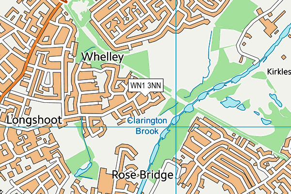 WN1 3NN map - OS VectorMap District (Ordnance Survey)