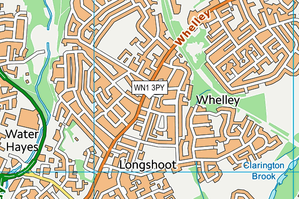 WN1 3PY map - OS VectorMap District (Ordnance Survey)