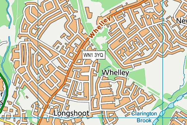 WN1 3YQ map - OS VectorMap District (Ordnance Survey)