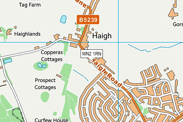 Map of WHITEHAIGH LIMITED at district scale