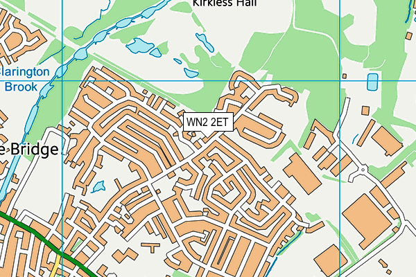 WN2 2ET map - OS VectorMap District (Ordnance Survey)