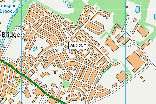 WN2 2NG map - OS VectorMap District (Ordnance Survey)