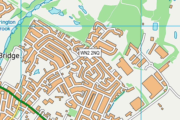 WN2 2NQ map - OS VectorMap District (Ordnance Survey)