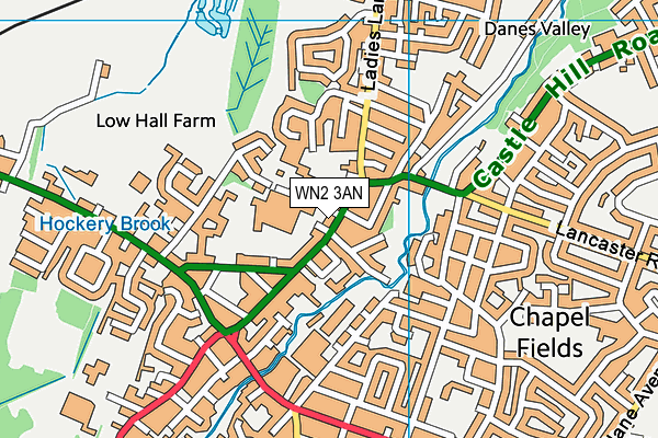 Map of FOY PROPERTIES LTD at district scale