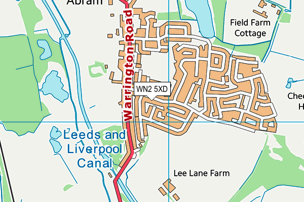 Map of PMW BUILDERS LTD at district scale