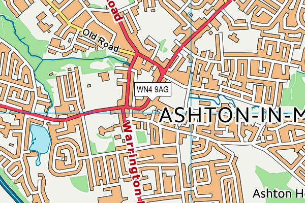 Map of ASHTON FISH BAR LTD at district scale