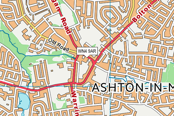 Map of CRAZY FAST FOOD (ASHTON) LIMITED at district scale