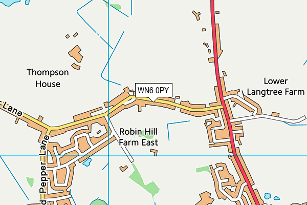 Map of MILL BROOK VIEW LTD at district scale
