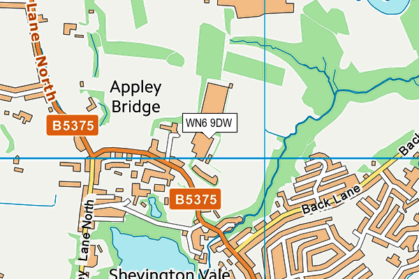 Map of BOB PEDLEY SAFETY SERVICES LIMITED at district scale