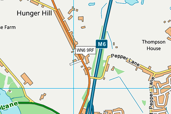 Map of PRINGLES (WIGAN) LIMITED at district scale