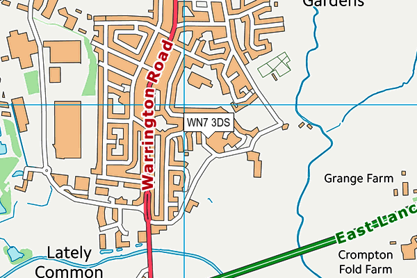 WN7 3DS map - OS VectorMap District (Ordnance Survey)