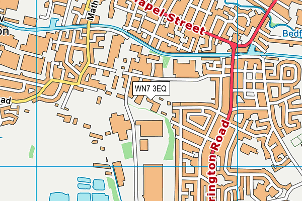WN7 3EQ map - OS VectorMap District (Ordnance Survey)