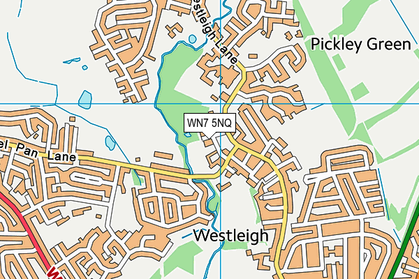 WN7 5NQ map - OS VectorMap District (Ordnance Survey)