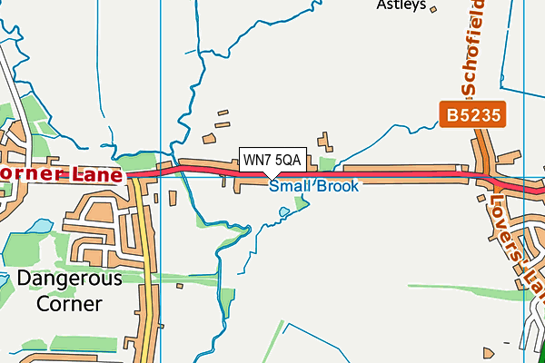 Map of LMB JONES JOINERY LTD at district scale