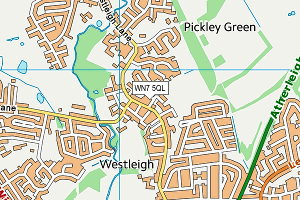 WN7 5QL map - OS VectorMap District (Ordnance Survey)