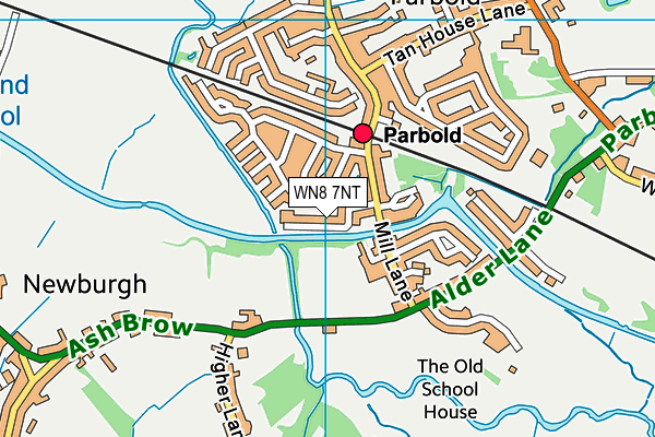 Map of HOUGHTON PSYCHOLOGICAL SERVICES LTD at district scale